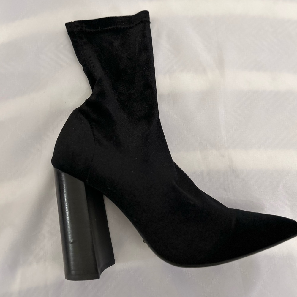 Tony Bianco Black Ankle Boots - Picture 4 of 6
